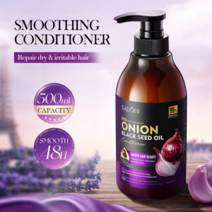ACONDICIONADOR SUAVIZANTE CON CEBOLLA Y ACEITE DE SEMILLA NEGRA 500ML 750762