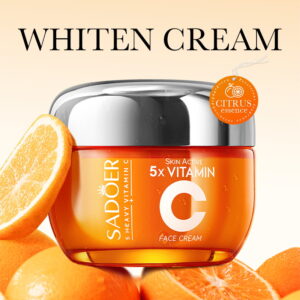 CREMA FACIAL HIDRATANTE REAFIRMANTE ILUMINADORA CON VITAMINA C 5X 50G 711312
