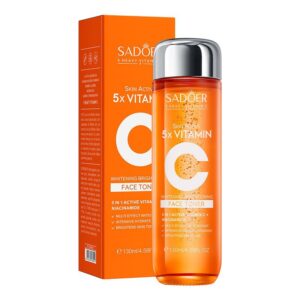 TONICO FACIAL HIDRATANTE REAFIRMANTE ILUMINADOR CON VITAMINA C 5X 130ML 708091