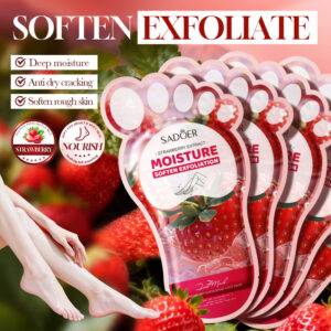 MASCARILLA EXFOLIANTE PARA PIES DE FRUTILLA 825273 40ML/PAR