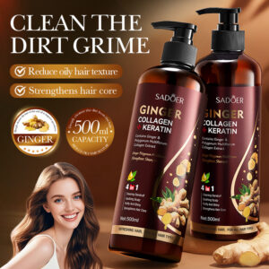SHAMPOO FORTALECEDOR CON JENGIBRE Y HE SHOU WU 500 ML 789014