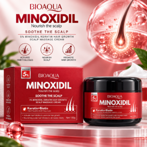 CREMA DE MASAJE CAPILAR CON MINOXIDIL 5% Y QUERATINA 100 G 703687