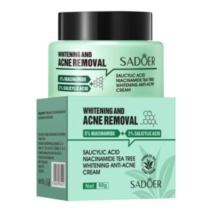 CREMA FACIAL CON ACIDO SALICILICO, NIACINAMIDA Y ARBOL DE TE 50G 784125