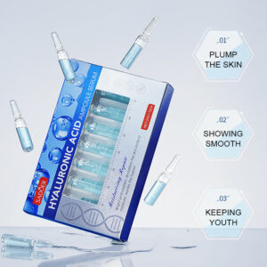 AMPOLLAS FACIALES CON ACIDO HIALURONICO 2ML X7 UNIDADES 600902