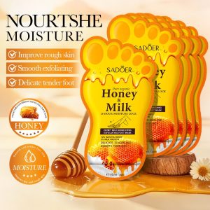 MASCARILLA PARA PIES CON MIEL Y LECHE NUTRITIVO EXFOLIANTE 40 ML 24115