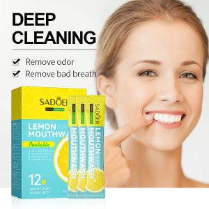 MONODOSIS ENJUAGUE BUCAL CON AROMA A LIMON 10ML*20 PCS 00704