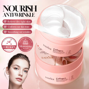 PARCHES PARA CONTORNO DE OJOS CON COLAGENO Y NIACINAMIDA ANTIARRUGAS ILUMINADOR 80 UNIDADES / 100 G 99006