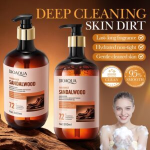 SHAMPOO CON SANDALO ANTICASPA Y CALMANTE PERFUMADO 500 ML 01393