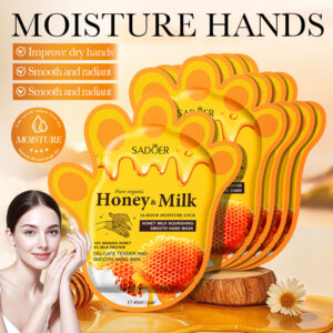 MASCARILLA PARA PIES CON MIEL Y LECHE NUTRITIVO EXFOLIANTE 40 ML 24115
