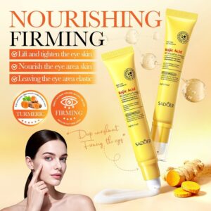 CREMA PARA CONTORNO DE OJOS CON ACIDO KOJICO CURCUMA Y COLAGENO SUAVIZA LINEAS Y REAFIRMA 20 G 07814